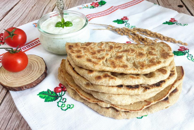 Pane pita integrale Focaccine