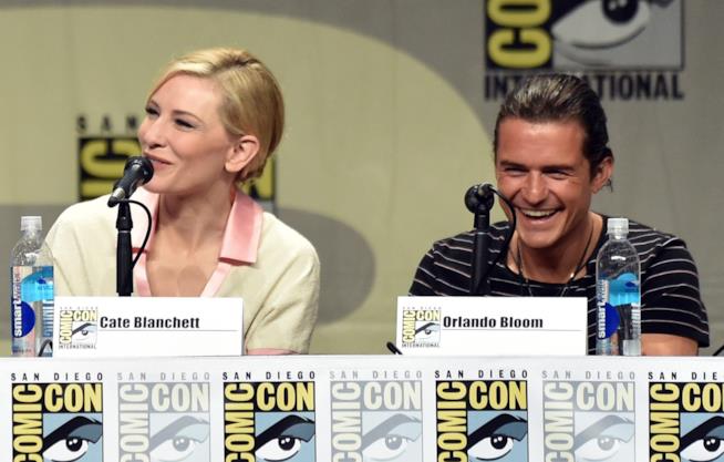Cate Blanchett oggetto del desiderio di Orlando Bloom alcuni anni fa Cate Blanchett e Orlando Bloom