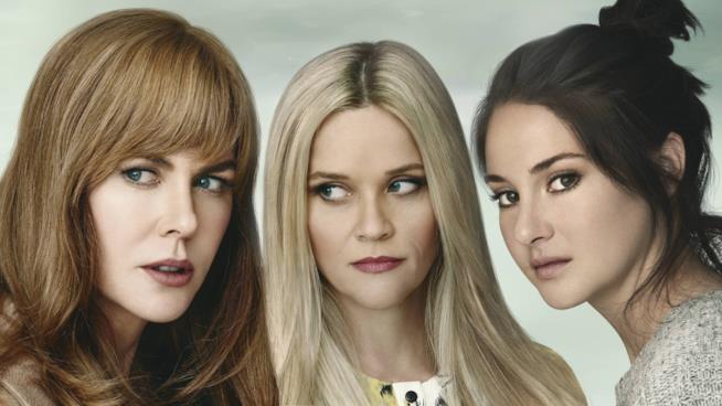 Big Little Lies: la seconda stagione ha iniziato la lavorazione Nicole Kidman, Reese Whiterspoon e Shailene Woodley nel poster di Big Little Lies