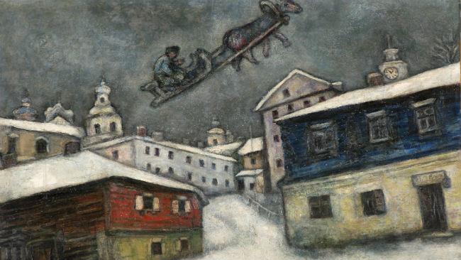 Chagall Russian Village di Chagall