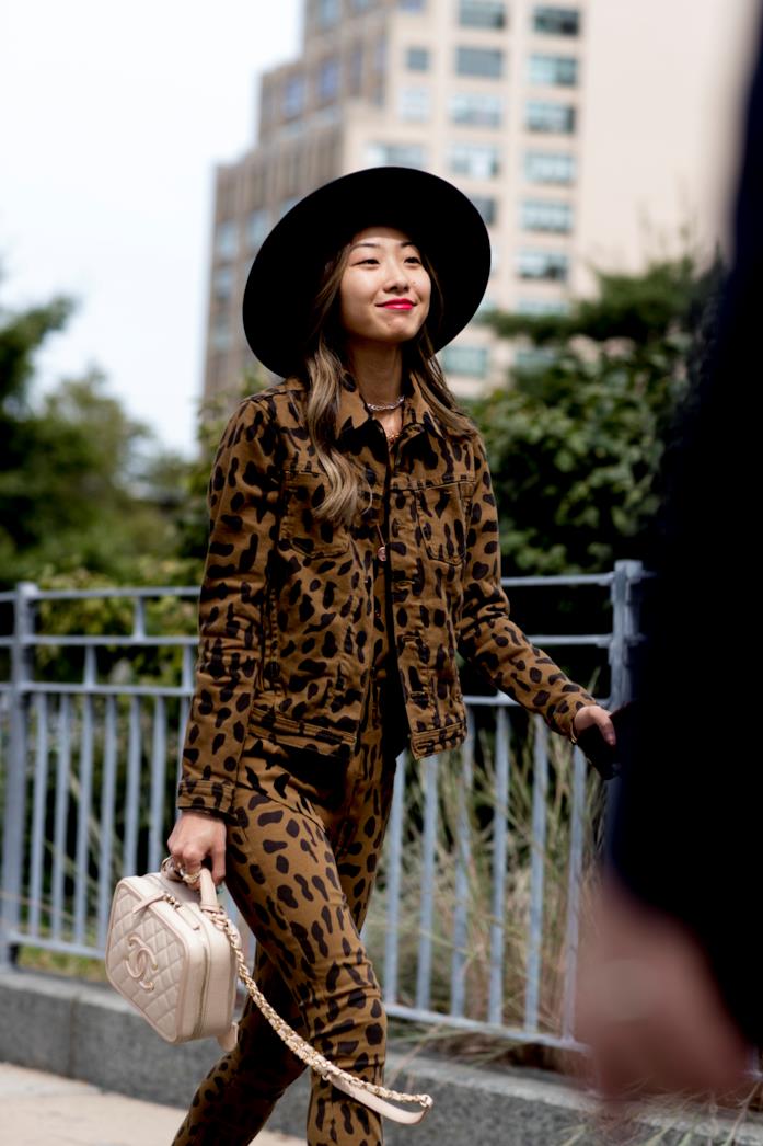 Coord maculato Coord maculato dallo Street Style PE 2020 di New York