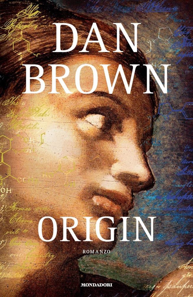 Origin Il romanzo di Dan Brown con Adamo in copertina
