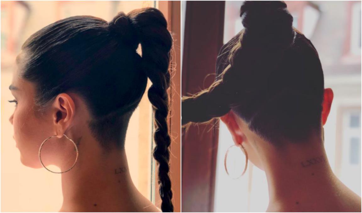 La treccia di Selena Gomez