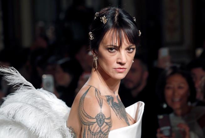 L'attrice Asia Argento Asia Argento