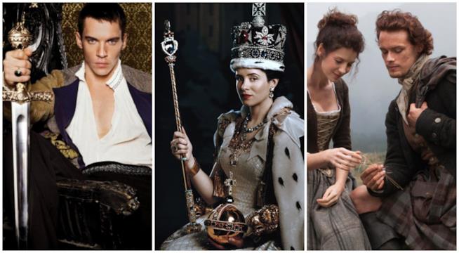 Da The Crown a Downton Abbey: ecco le serie TV storiche da non perdere Tudors, The Crown e Outlander