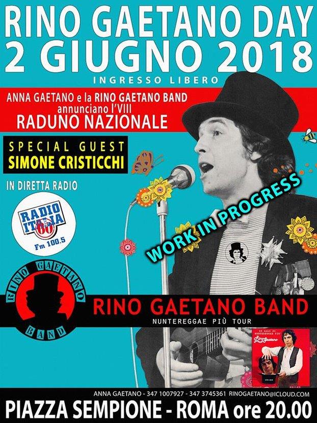 Le previsioni meteo del weekend e gli eventi da non perdere La locandina del Rino Gaetano Day 2018