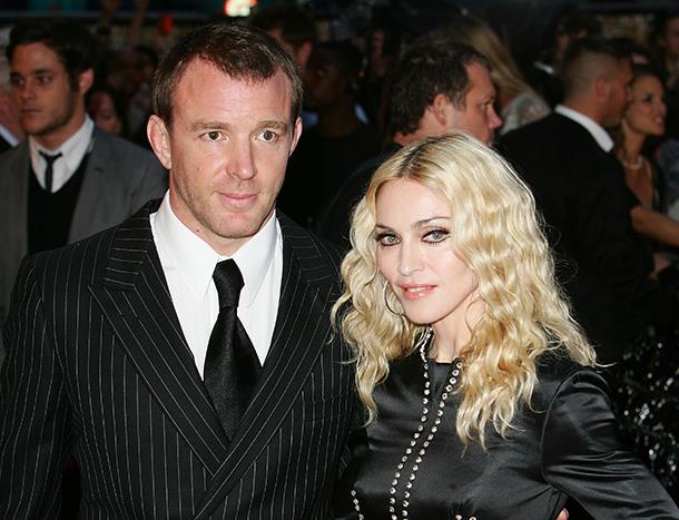 Madonna e Guy Ritchie Madonna e l'ex marito Guy Ritchie