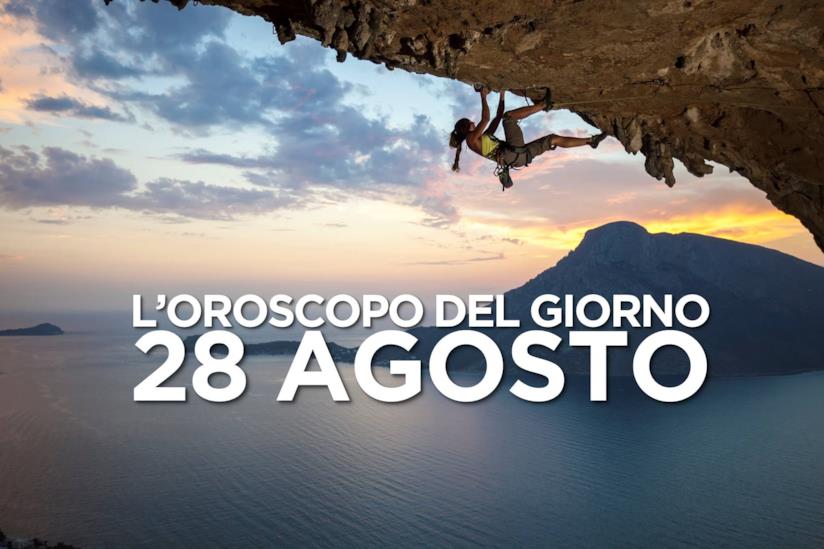 L’oroscopo di Mercoledì 28 Agosto L’oroscopo del giorno di Mercoledì 28 Agosto