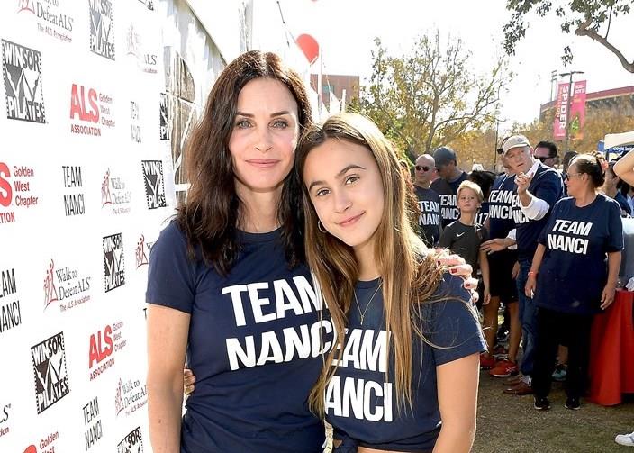 Courteney Cox mostra al mondo il talento canoro della figlia Coco Courteney Cox e la figlia Coco