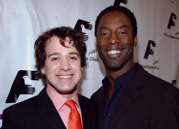 Isaiah Washington e T.R. Knight, Burke e George in Grey's Anatomy Isaiah Washington e T.R. Knight hanno interpretato Burke e George in Grey's Anatomy