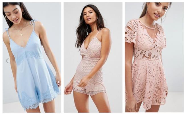 Tute jumpsuit corte ricamate eleganti per l'estate 2018 Corte e ricamate, le tute jumpsuit per l'estate 2018