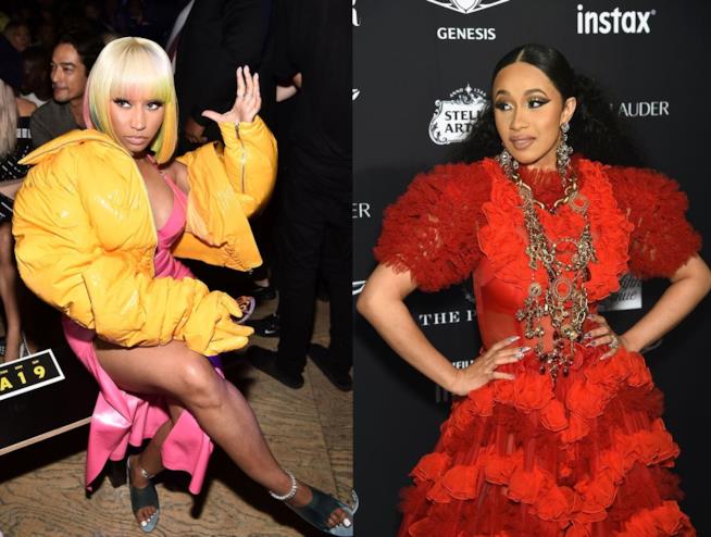 Cardi B e Nicki Minaj NIcki Minaj e Cardi B
