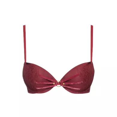Reggiseno push-up bordeaux