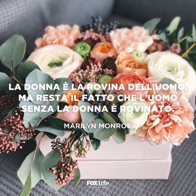 Citazione Marilyn Composizione di fiori