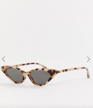 Occhiali da sole micro-cat eye