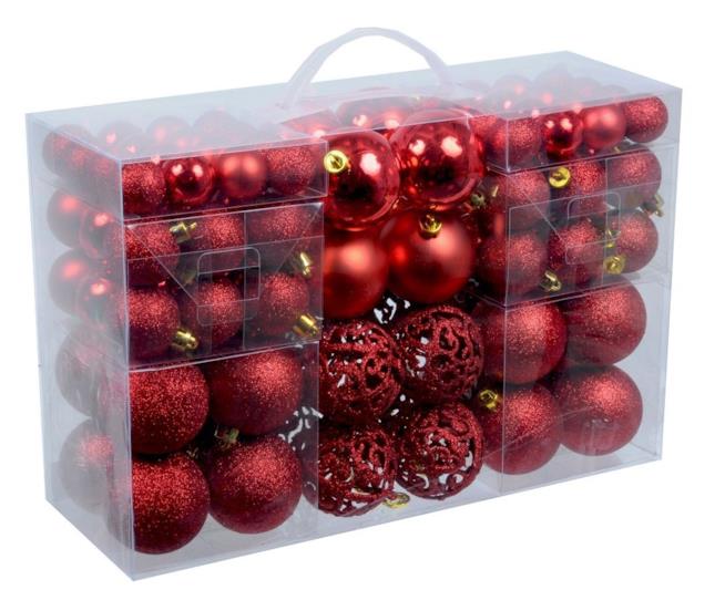Palline rosse Palline di Natale rosse