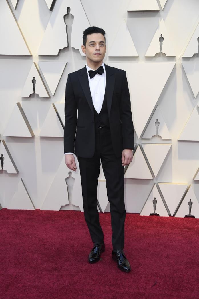 Rami Malek Rami Malek sul red carpet degli Oscar 2019