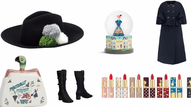 Gli oggetti iconici dedicati a Mary Poppins Trucchi, scarpe e borse alla Mary Poppins