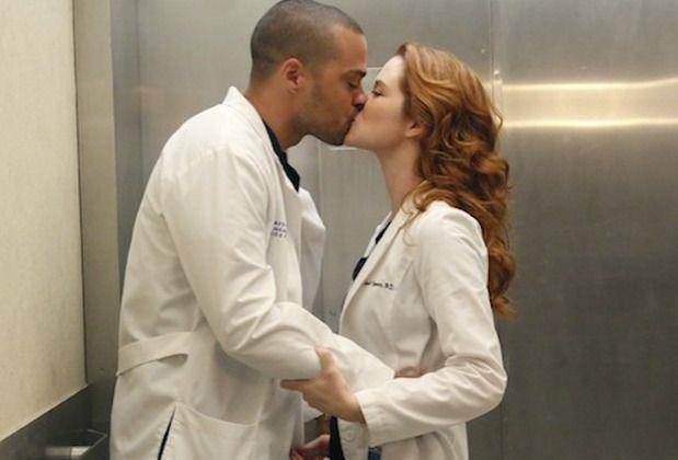 April e Jackson Bacio tra April e Jackson