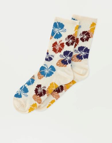 Calzini con stampa floreale