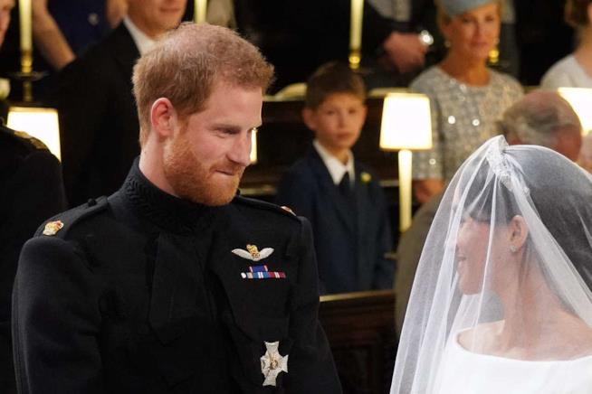 Harry e il morso delle labbra Harry si morde le labbra quando vede arrivare Meghan