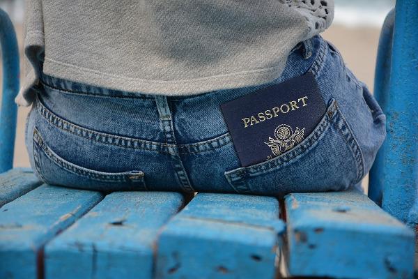 Passaporto per minori Passaporto in un paio di jeans