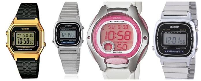 Orologi digitali con cinturino in acciaio di tendenza per l'estate 2018 Digitali e con il cinturino in acciaio, gli orologi di moda per l'estate 2018