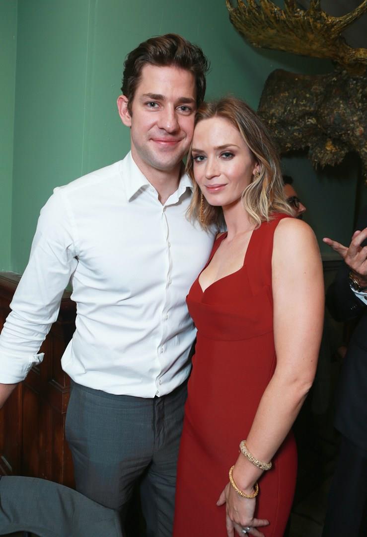 Emily Blunt e John Krasinski Emily Blunt e John Krasinski a una serata