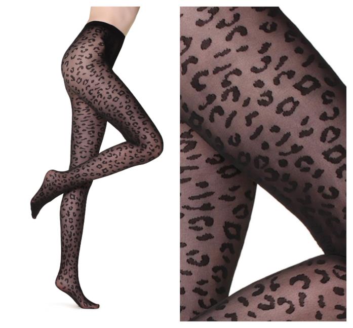 I collant animalier di Calzedonia per l'autunno 2018 I collant leopardati di tendenza per l'autunno 2018