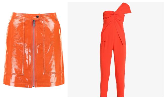 Gonna e tuta jumpsuit tendenza terracotta 2018 Terracotta, gonna e tuta jumpsuit estate 2018