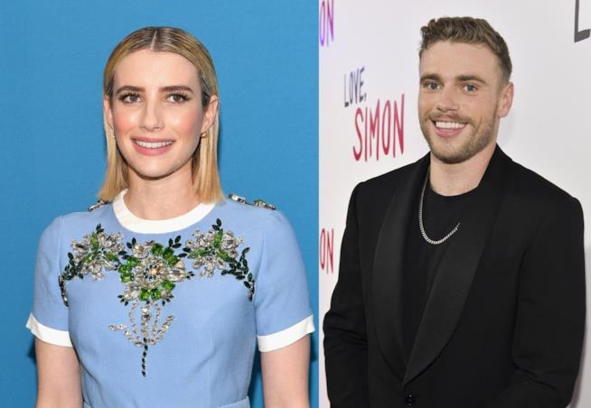 Emma Roberts e Gus Kenworthy L'attrice Emma Roberts e lo sciatore Gus Kenworthy