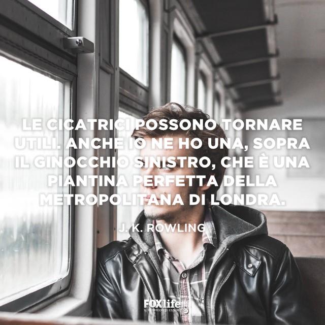 Frase cicatrici Ragazzo su un pullman