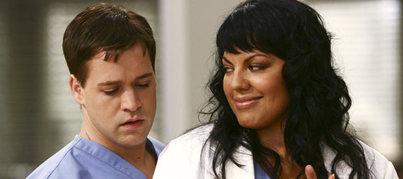 George e Callie nella terza stagione di Grey's Anatomy George e Callie in una scena della terza stagione di Grey's Anatomy