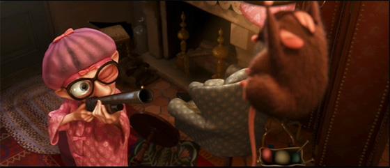 La vecchia signora del film Ratatouille