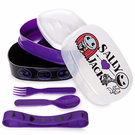 Contenitori impilabili Nightmare Before Christmas Contenitori per cibo con posate