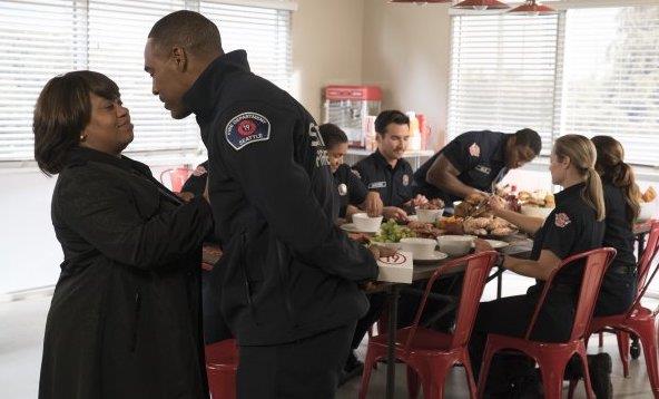 Miranda e Ben Miranda e Ben in una scena di Station 19