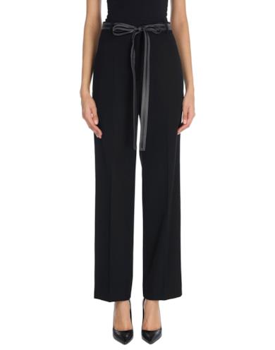 Pantaloni a palazzo con fiocco