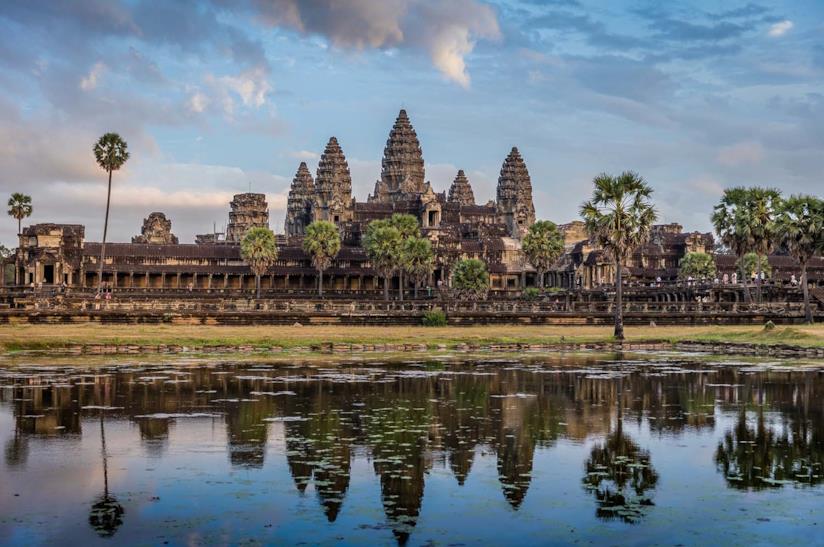 Angkor Wat in Cambogia Il sito di Angkor Wat in Cambogia