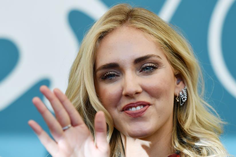 Chiara Ferragni Chiara Ferragni saluta a Venezia