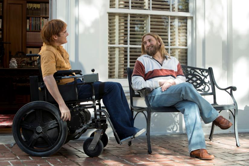 Joaquin Phoenix, Jonah Hill nel film Don't Worry di Gus Van Sant I due protagonisti del nuovo film di Gus Van Sant, Don't Worry