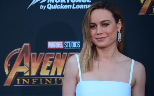 Brie Larson alla premiere di Avengers: Infinity War L'attrice Brie Larson