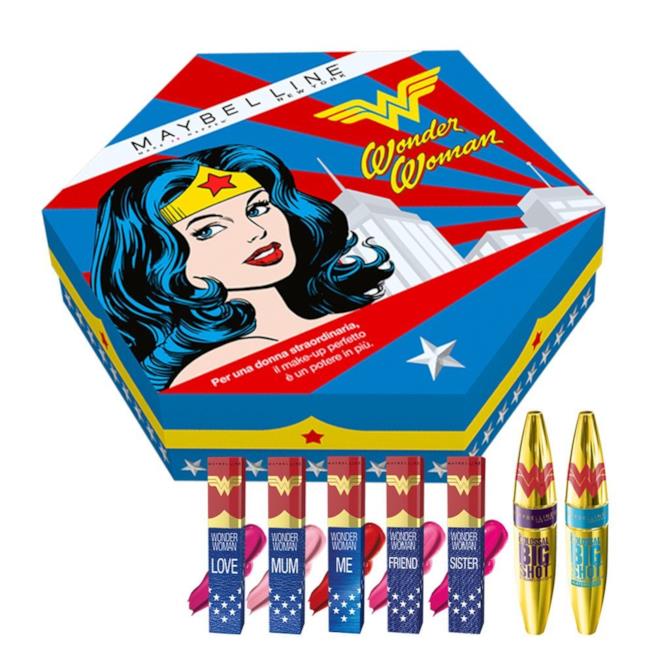 Maybelline Wonder Woman Collection Make up collection di Maybelline ispirata a Wonder Woman