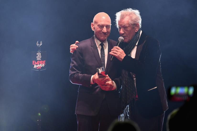 Ian McKellen e Patrick Stewart Patrick Stewart e Ian McKellen