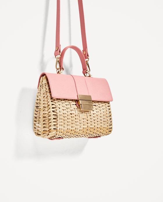 zara: borsa di paglia estate 2017 zara: borsa di paglia estate 2017