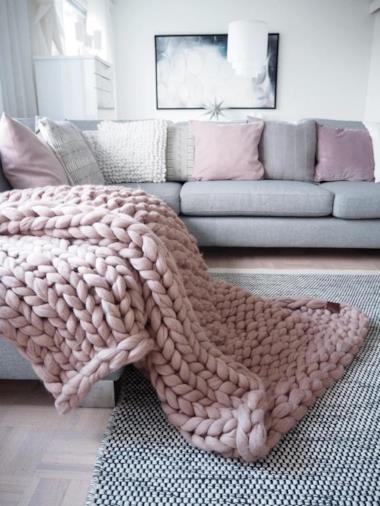 Coperta in lana merino
