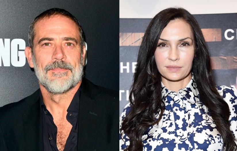 Gli attori Famke Janssen e Jeffrey Dean Morgan Jeffrey Dean Morgan e Famke Janssen