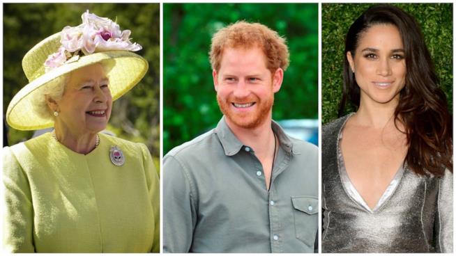 Meghan Markle ha conosciuto di persona la Regina Elisabetta La Regina Elisabetta, Harry e Meghan Markle