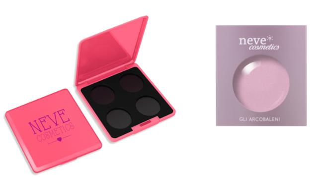Palette e ombretti in cialda NeveCosmetics Palette e ombretti refill NeveCosmetics