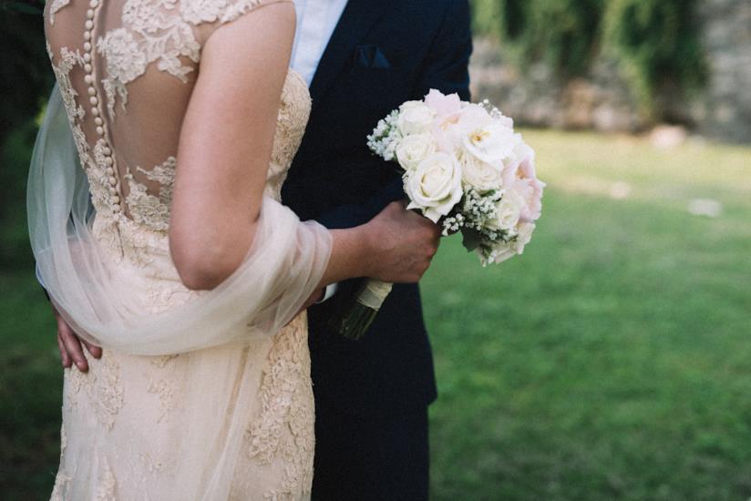 Dieta e matrimonio Coppia di sposi