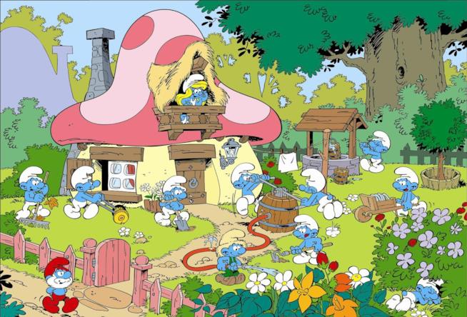 Celebriamo la giornata mondiale dei Puffi Il villaggio dei Puffi